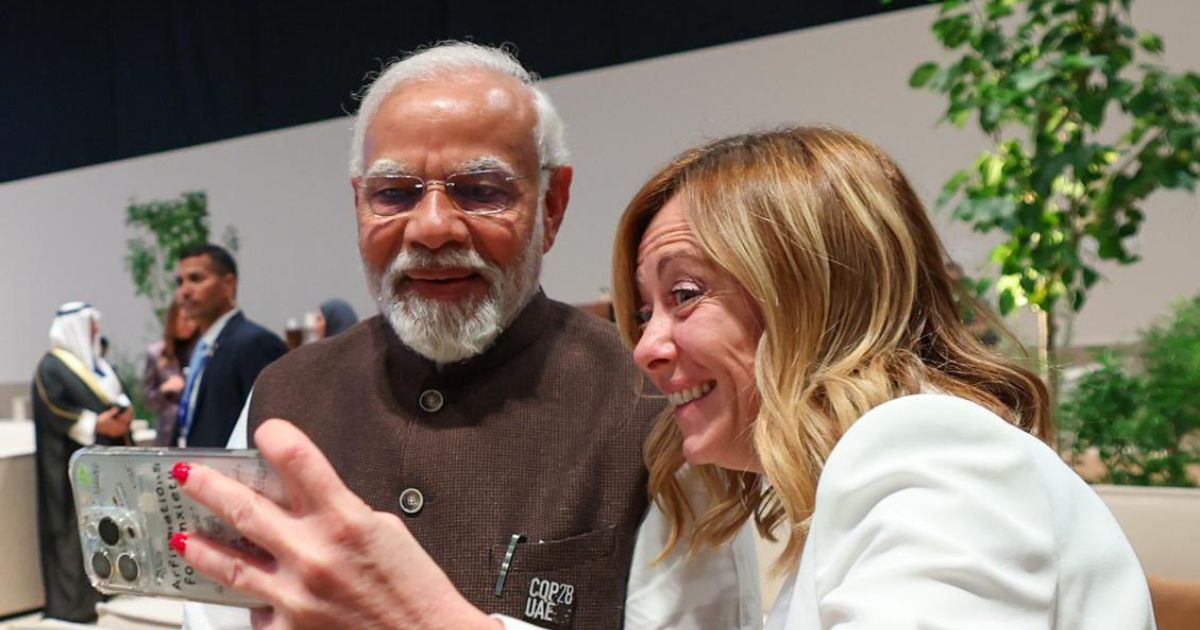 'Melodi' Selfie with PM Modi at COP28